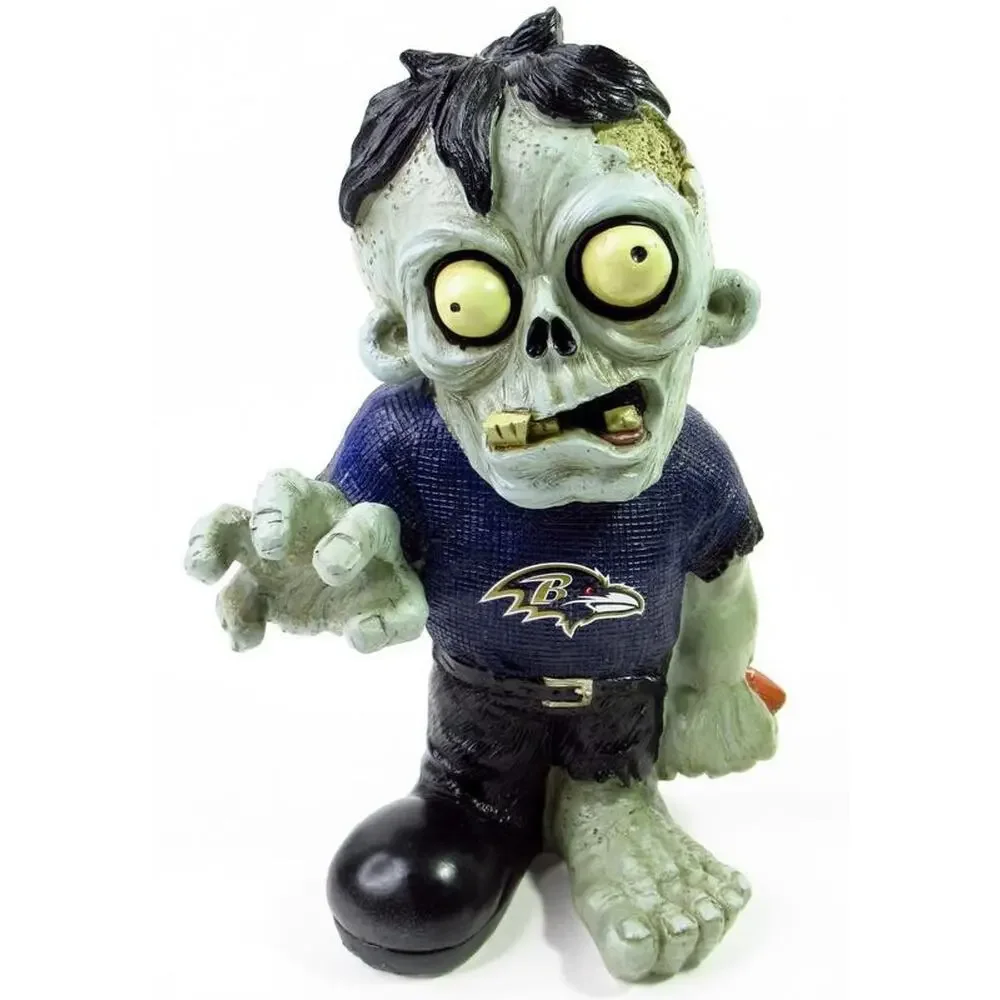 Forever Collectibles Team Zombie Baltimore Ravens Zombie Figure With Box 8